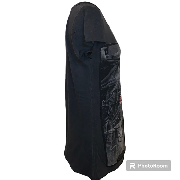 Sinstar 100% Cotton Graphic Long T shirt - Picture 2 of 14